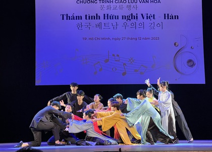 Giao lưu văn hóa "Thắm tình hữu nghị Việt – Hàn"
