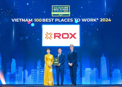 ROX Group được vinh danh “Nơi làm việc tốt nhất Việt Nam” năm thứ 2 liên tiếp