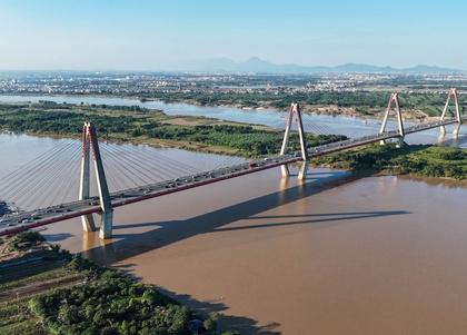 Hiện trạng cảnh quan sông Hồng dự kiến làm đại lộ tỉ USD