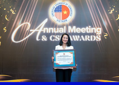 Chubb Life Việt Nam cam kết "Vì một thế giới tốt đẹp hơn" tại AmCham