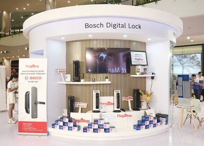 Bosch Việt Nam ra mắt dòng khóa điện tử thế hệ mới