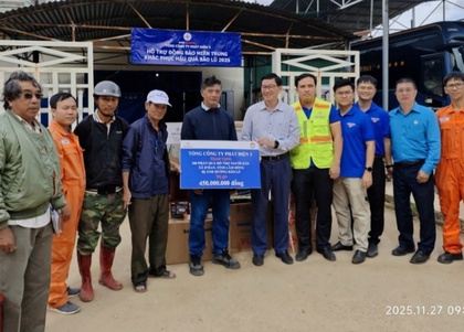 EVNGENCO3 hỗ trợ khẩn cấp tại miền Trung - Tây Nguyên sau bão lũ