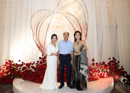 MC Nguyễn Cao Kỳ Duyên về Việt Nam dự đám cưới Đoàn Minh Tài - Sunny Đan Ngọc