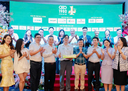 CEO 1980 tổ chức sinh nhật tròn 1 tuổi