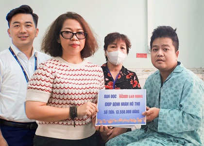 Bạn đọc Báo Người Lao Động tiếp sức bệnh nhân viêm tụy cấp