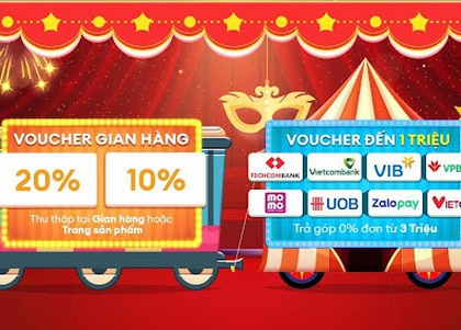 Lazada tung loạt ưu đãi sâu dịp 6.6