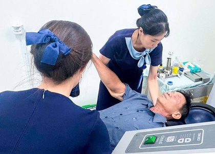 Kịp thời cấp cứu ca bỏng mắt vì xăng