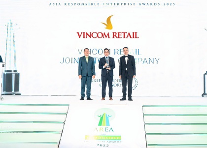 Vincom Retail tiếp tục được vinh danh Top 50 Công ty niêm yết tốt nhất Việt Nam 
