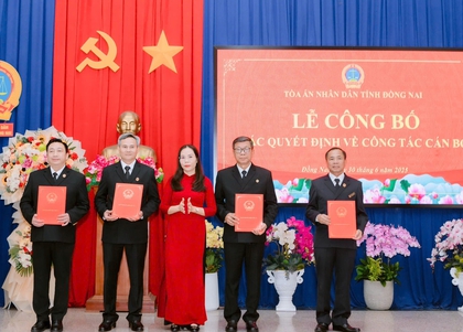 Chi tiết Chánh án và địa chỉ trụ sở 14 tòa án khu vực của tỉnh Đồng Nai 