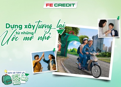 “Dựng xây tương lai từ những ước mơ nhỏ” – FE CREDIT đồng hành cùng mùa tựu trường 2025