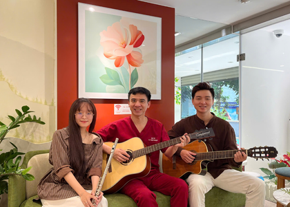 Nha khoa Như Ngọc tiên phong mang âm nhạc đến phòng khám