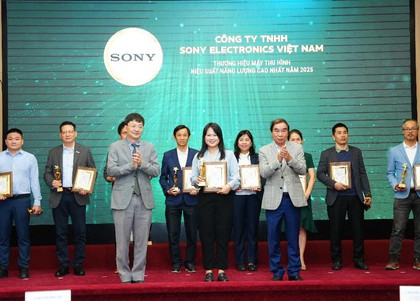 Sony dẫn đầu giải thưởng sản phẩm hiệu suất năng lượng cao nhất