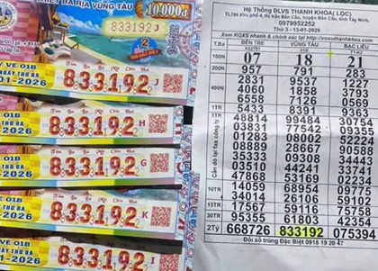 Xổ số miền Nam: Sáng 14-1, độc đắc lộ diện ở nơi thường xuyên có người trúng số