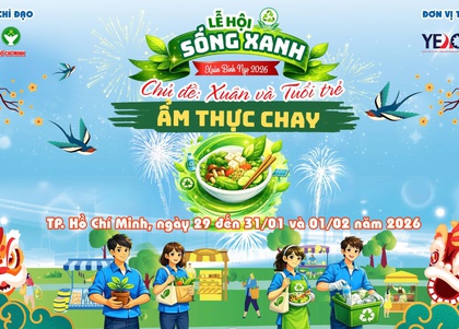 Lễ hội Sống xanh - Ẩm thực chay sắp diễn ra tại TPHCM