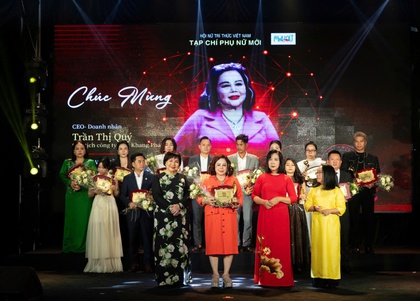 Doanh nhân Trần Thị Quý được vinh danh Doanh nhân vì cộng đồng năm 2025