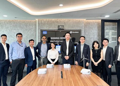 Envision Energy bắt tay REE Group phát triển điện gió ven bờ tua-bin quy mô lớn ở Đông Nam Á