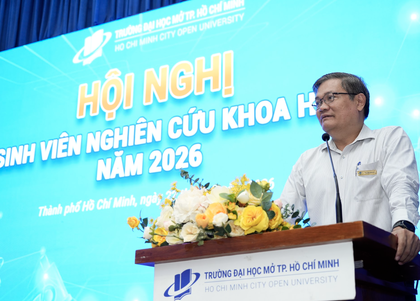Trường ĐH Mở TPHCM dành 8% doanh thu học phí lập quỹ cho sinh viên nghiên cứu khoa học
