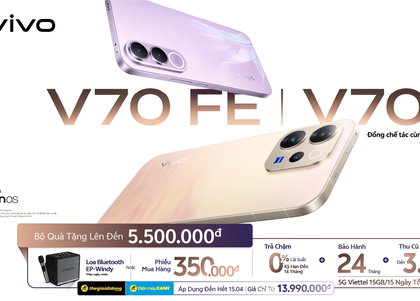 vivo ra mắt bộ đôi V70 và V70 FE: Nâng tầm trải nghiệm nhiếp ảnh di động và sáng tạo hình ảnh