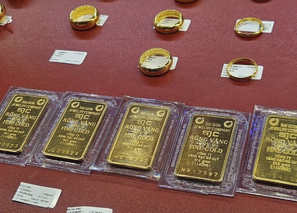 Sáng 26-3, giá vàng miếng SJC, vàng nhẫn biến động mạnh