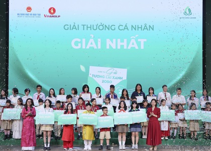 Lộ diện các quán quân giành giải thưởng 2,5 tỉ đồng của cuộc thi “Gửi tương lai Xanh 2050” mùa 2