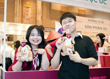 Giữa Hương vị Úc 2026, một góc học tập níu chân người trẻ