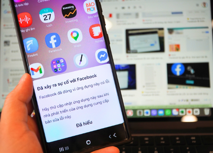 Facebook lại gặp lỗi bất thường