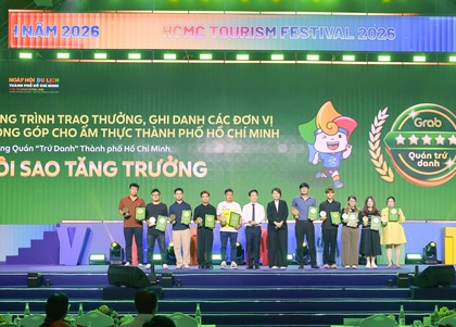 Grab Việt Nam vinh danh loạt quán ăn tiêu biểu tại lễ trao giải Quán “Trứ Danh” TPHCM