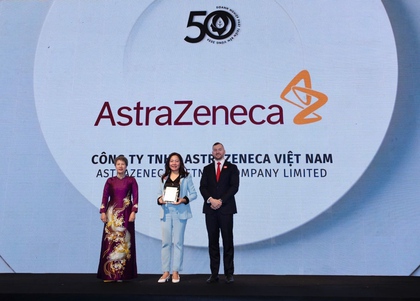 AstraZeneca Việt Nam được vinh danh trong Top 50 Doanh nghiệp Phát triển Bền vững