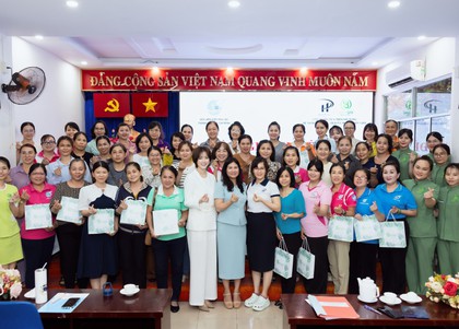 Điểm tựa vững vàng cho 27 phụ nữ bước qua rào cản