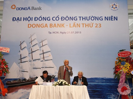 Ngân hàng Đông Á đại hội cổ đông bất thường sau 4 năm bị kiểm soát đặc biệt