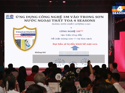 Sơn TOA ra mắt sơn ngoại thất cao cấp