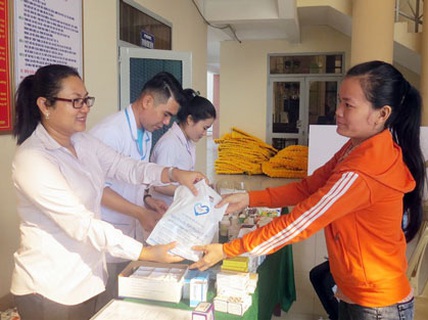 Đồng Tháp: Công nhân được tư vấn, chăm lo sức khỏe miễn phí