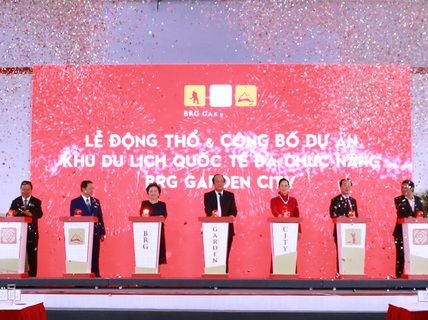 Động thổ dự án BRG Garden City thúc đẩy du lịch nghỉ dưỡng cao cấp
