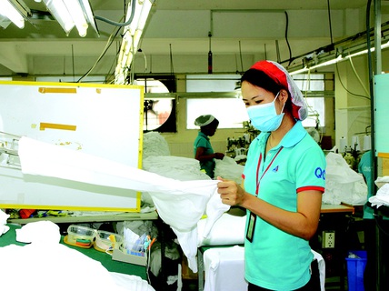 Được đãi ngộ tốt, công nhân an tâm gắn bó