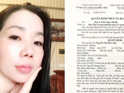 Công an kêu gọi Nguyễn Thị Mai Anh ra đầu thú để hưởng khoan hồng