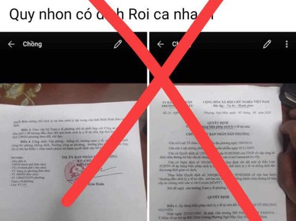 Triệu tập người tung tin thất thiệt “Quy Nhơn có dịch” lên làm việc