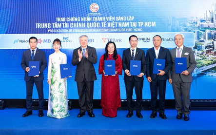 Sonkim Group là thành viên sáng lập Trung tâm Tài chính Quốc tế Việt Nam