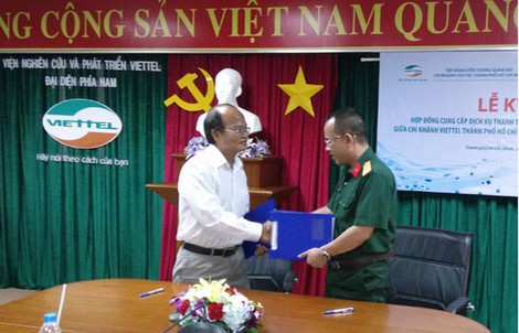 Thanh toán tiền nước qua thiết bị di động