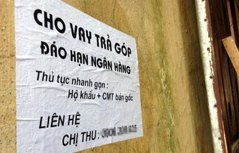 Vợ vay nặng lãi công ty tài chính, chồng phải trả nợ