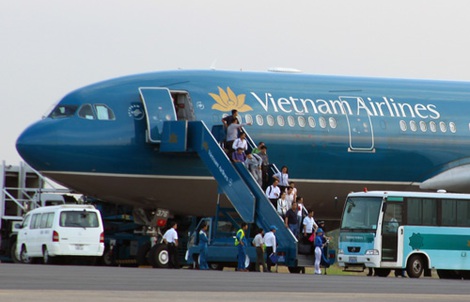 Cảnh sát Úc bắt khách la hét, gây rối trên máy bay Vietnam Airlines