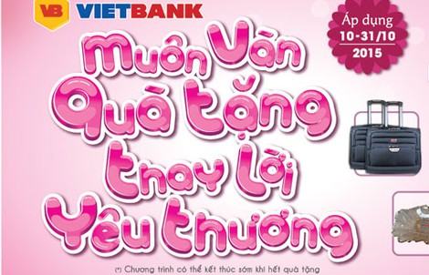 Ngân hàng tặng quà nhân Ngày Phụ nữ Việt Nam