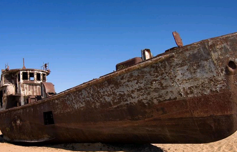 Đội tàu "ma" trên sa mạc Aralkum?