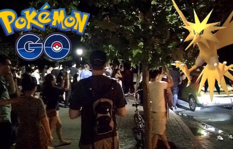 Người Mỹ phát cuồng Pokemon Go