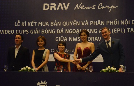 Phải có bản quyền mới được phát video clip Giải Ngoại hạng Anh