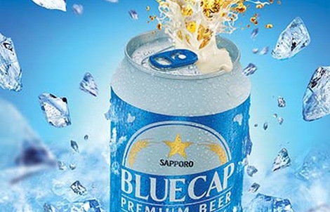 Blue Cap - sản phẩm mới của Sapporo Việt Nam