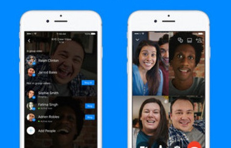 Chat video nhóm trên Facebook Messenger