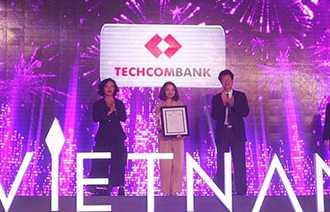 Techcombank được vinh danh Doanh nghiệp có chính sách nhân sự xuất sắc