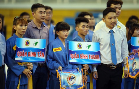 Khai mạc giải vô địch vovinam Việt Võ Đạo TP HCM 2016
