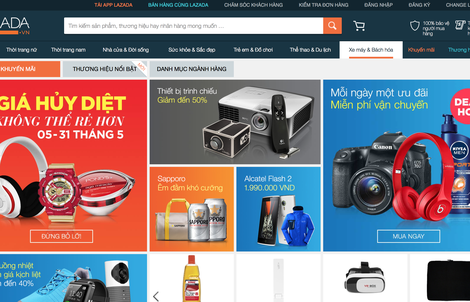 Lazada ra mắt giao diện trang chủ mới