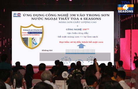 Sơn TOA ra mắt sơn ngoại thất cao cấp